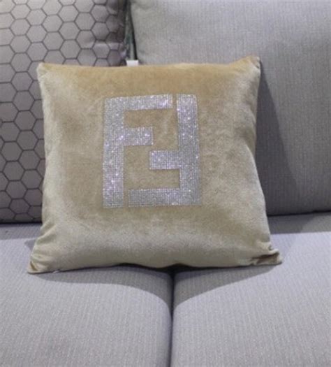 fendi kissenbezug|fendi cushions.